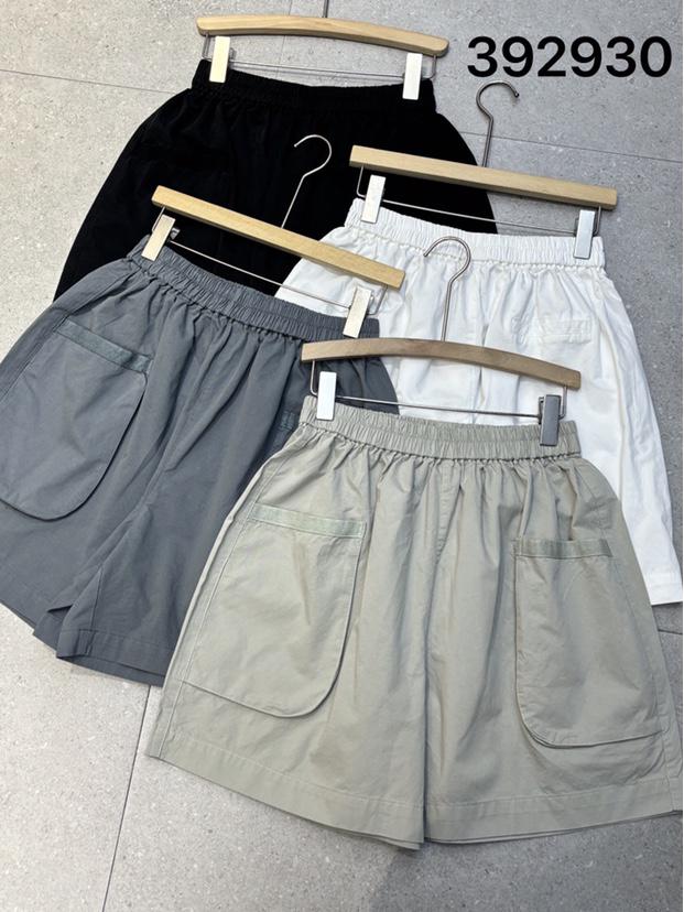 

Лето 2023 Эластичные Шорты Карго Большого Размера с Высокой Посадкой One Size белый