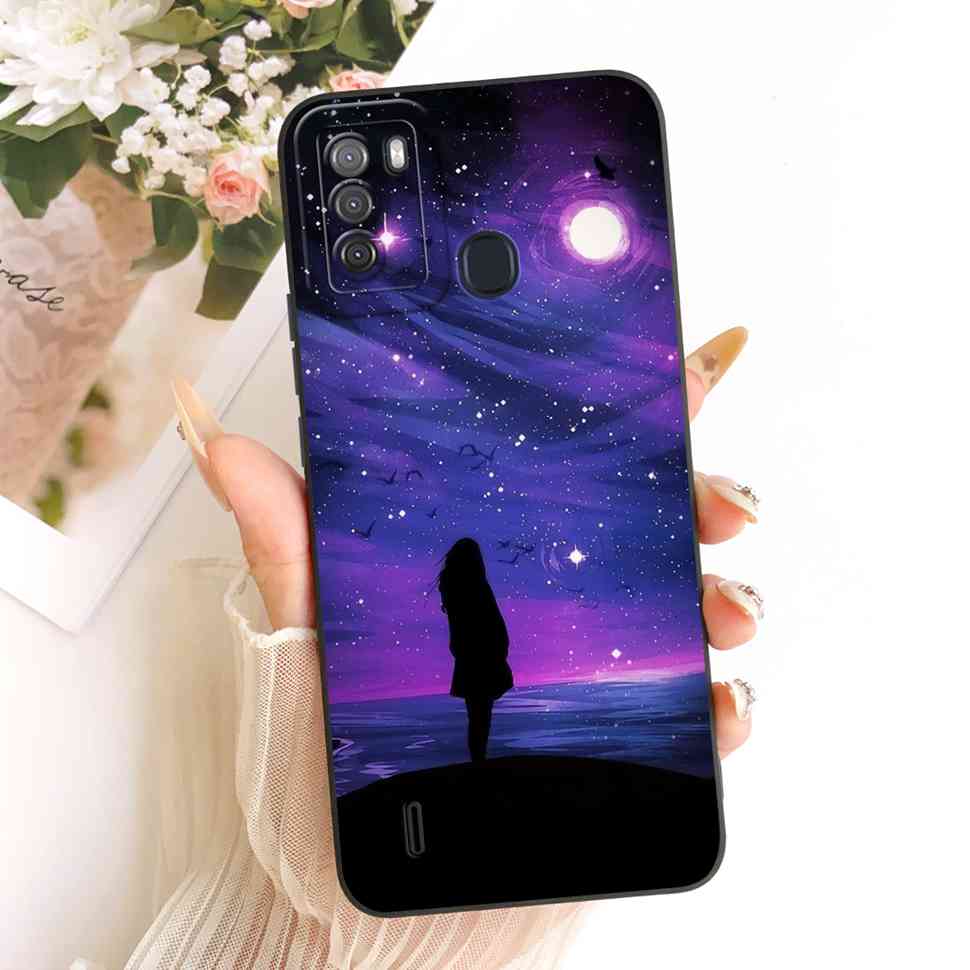 For ITEL S16 Pro 2020 Casing Petty Butterfly Painted Soft Silicone Phone Case For ITEL S 16 S16 Back Cover Fundas Coque Capa