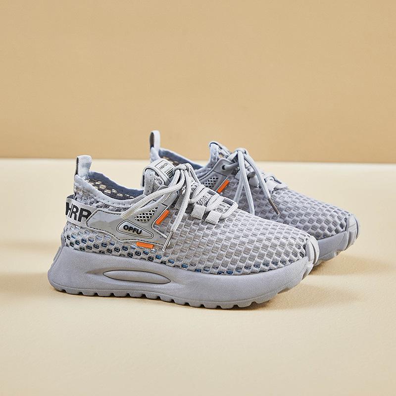 

Женские повседневные кеды на плоской подошве с перфорированной кожаной вставкой дышащие, прохладные, легкие и простые белые туфли 40 серый