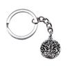 28mm Schlüsselanhänger Lebensbaum Kabbalah Hochzeitsschmuck Zubehör QY054