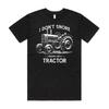 I Dont Snore Dream Am A Tractor T Shirt Top Unisexs Funny Farming Dad