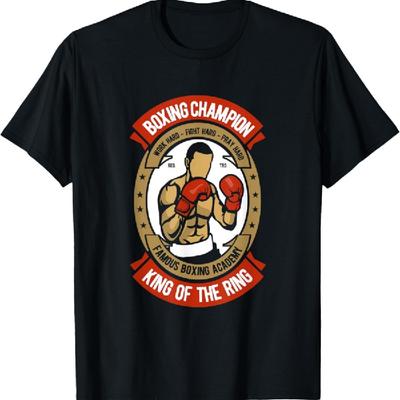 Boxing Champion King Of The Ring T-Shirt