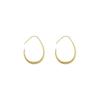 Luxury Vintage Geometric Waterdrop Ear Cuff Women Niche Exquisite High End Fashion Earrings Jewelry