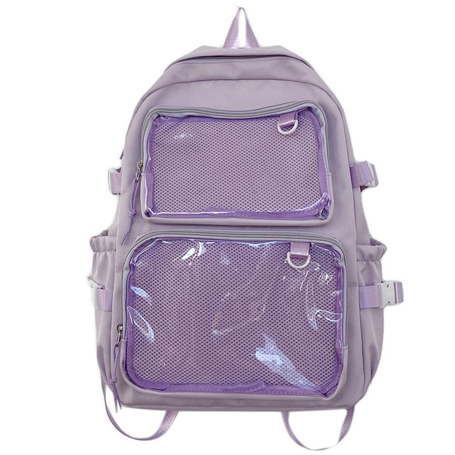 Japanische Kawaii Itabag Damen Neu 2026 Transparenter Rucksack Damen Große Kapazität Ita Rucksack Schultaschen Für College-Studenten JK