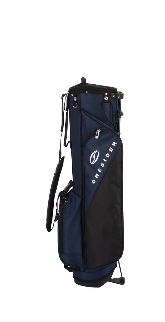 TSURUYA GOLF ONESIDER Half Stand Caddy Bag Mouth Frame Type Weight TSURUYA GOLF ONESIDER [Navy] 6.5 1.6kg