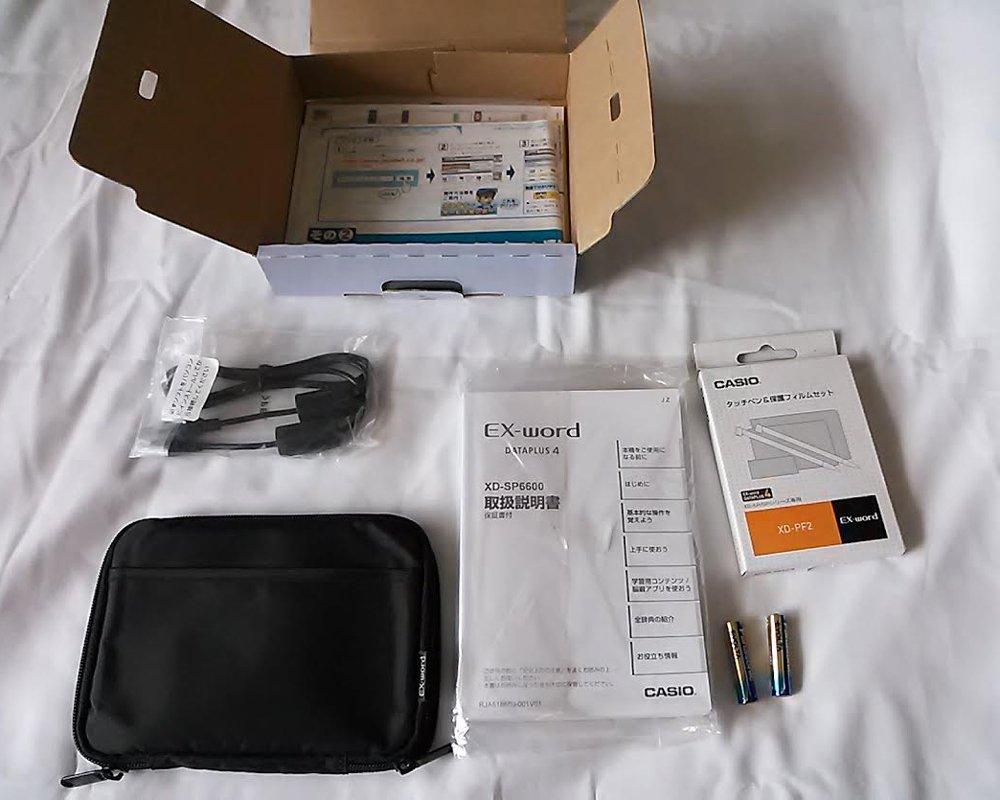 CASIO Electronic Dictionary 100 Native 7 Language TTS Voice Main Panel Handwriting Panel Model Ex-word XD-SP6600, Contents, + Support, +