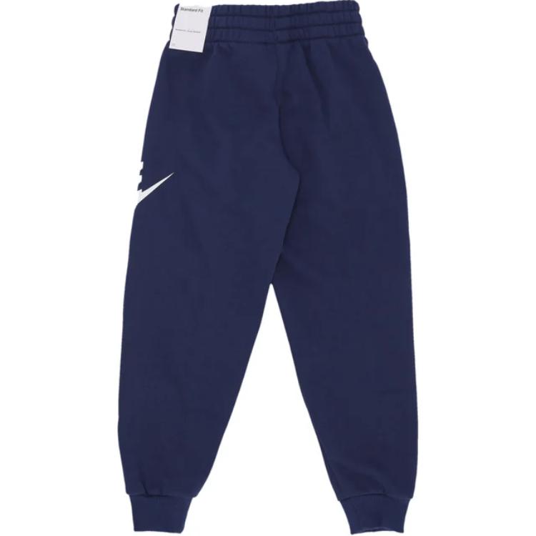 Nike Knit Sports Pants For Kids With Letter Laces Casual Fleece Deep Navy Kids Bottoms FD2995410