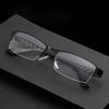 3PCS Anti Blue Reading Glasses Men Half-frame Glasses Business Style Male Eyeglasses for Old People Glasses with Grade