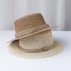 Lightweight Handwoven Sun Cap Sun Protection Flat Top Beach Hat Straw Boater Hat  Chic Travelers