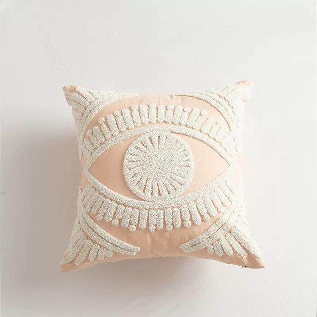 Nordic Embroidered Cushion Covers  Geometric Pillowcase Abrstract Home Decorative Pillow Cover For Sofa Bed Chair