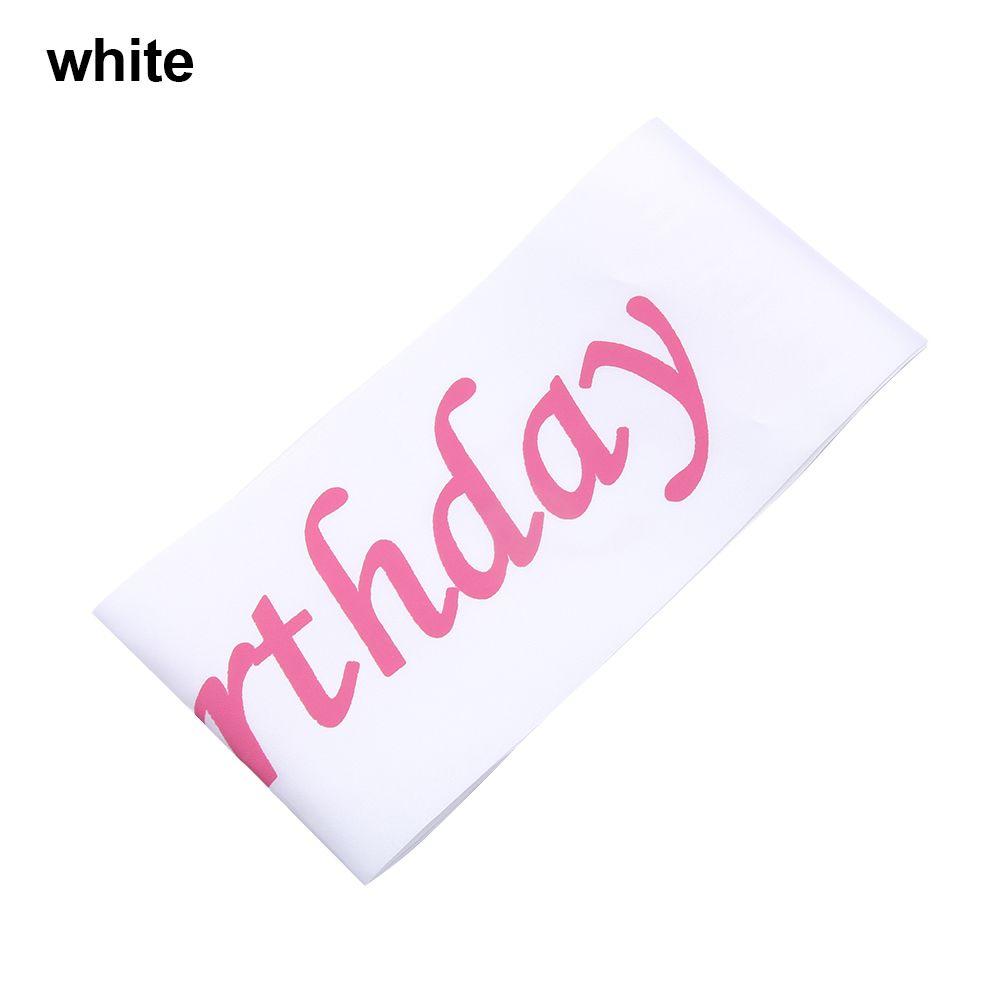 for girls Gifts Birthday party Party Decoration Party Favors Happy Birthday Sash Etiquette belt