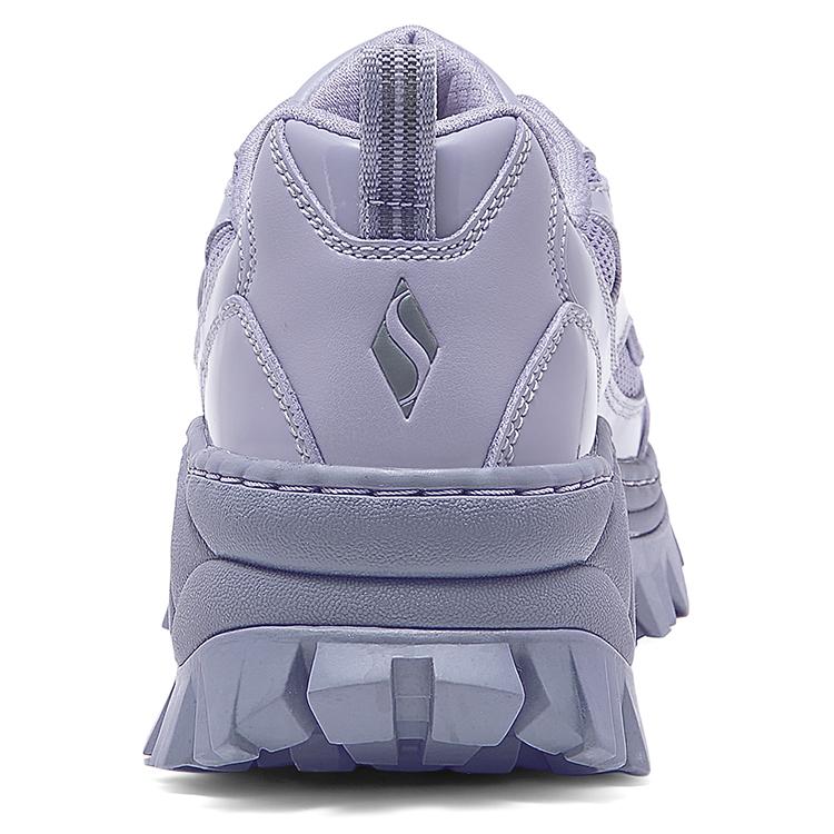 Skechers Scarpe Hi-Ryze Honey Cake Dolci Fresche Moda Trendy Versatili Basse Scarpe da Papà Sneaker Donna Viola 177223-QUAL