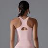 New Seamless Sports Back Bra With Skin Friendly And Breathable Yoga Vest, Shockproof And Gathered Back Yoga Bra
