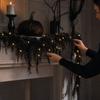 Künstlicher Halloween-Girlande mit Lichtern für die Heimdekoration