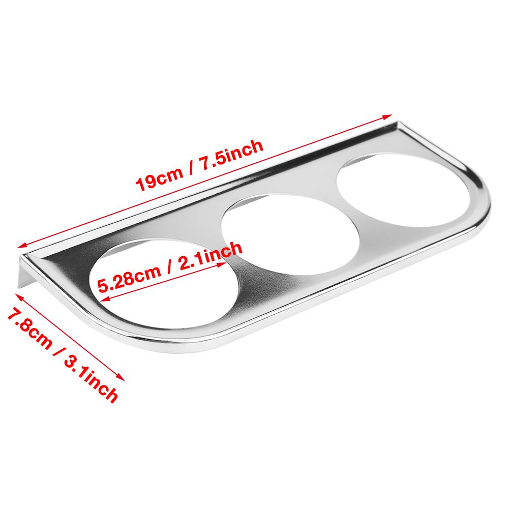 52 mm 2 tum Universell Multi-håls Mätarstolpe Fäste Pod Hållare Fäste