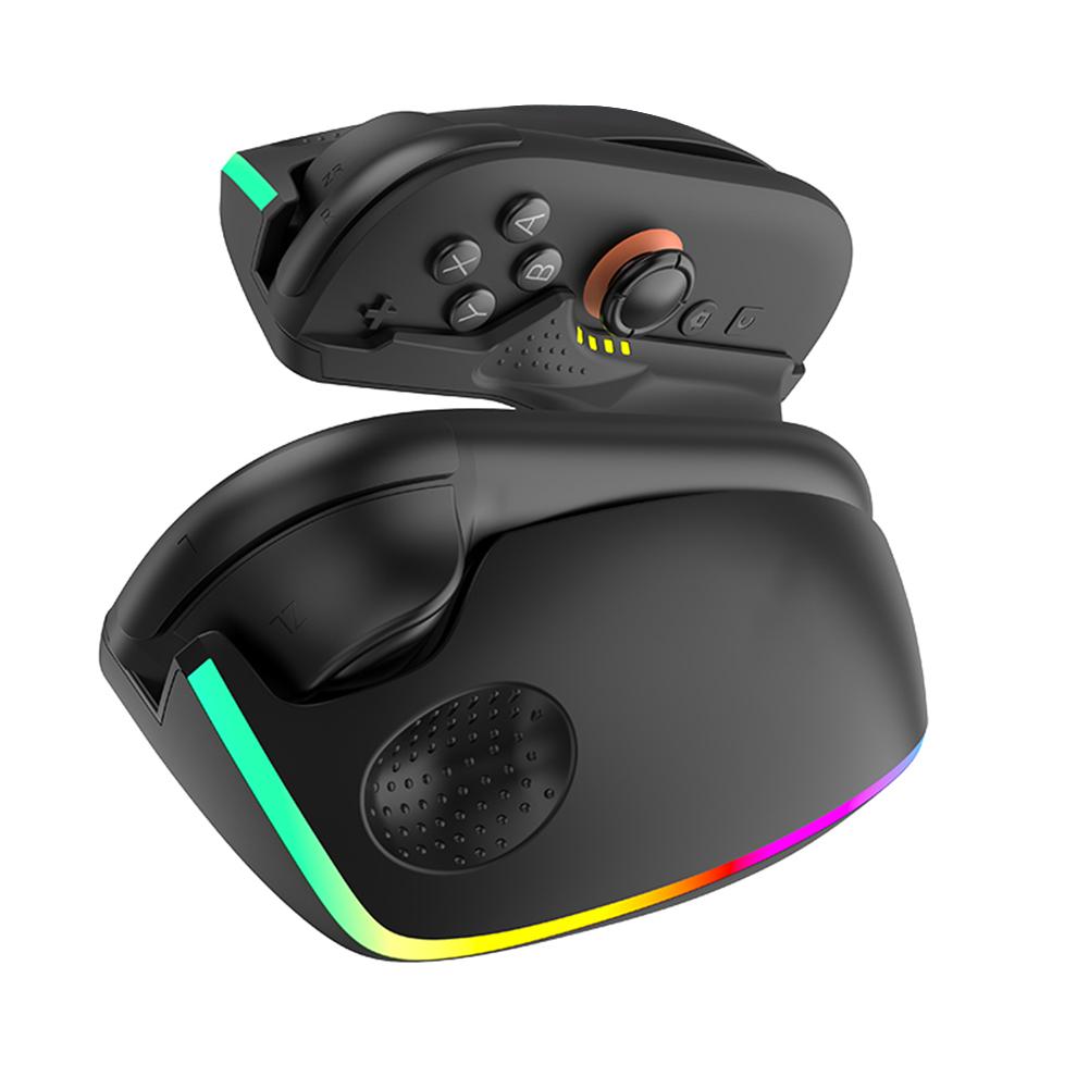 1 pár Herní ovladač Myš Stabilní ovládání pro střílečky Sada držadel na ruku Stolní držák pro režim myši pro Switch 2 Joy