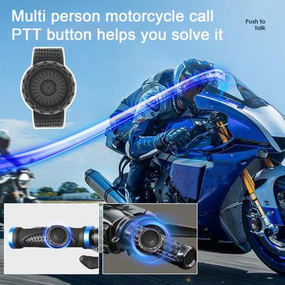 ZELLO Telsizler için Kablosuz PTT Düğmesi Bluetooth uyumlu Ağ Gerekli Kalıcı Bağlantı Bas Konuş Anahtar Kontrol Cihazı için