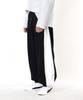 AOG PROJECT Essential Balloon Wide Sweatpants (Cut-Out White Contrast)
