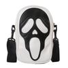 Cute Ghosty Design Crossbody Bag Perfect For Autumn Fashion In Black And White