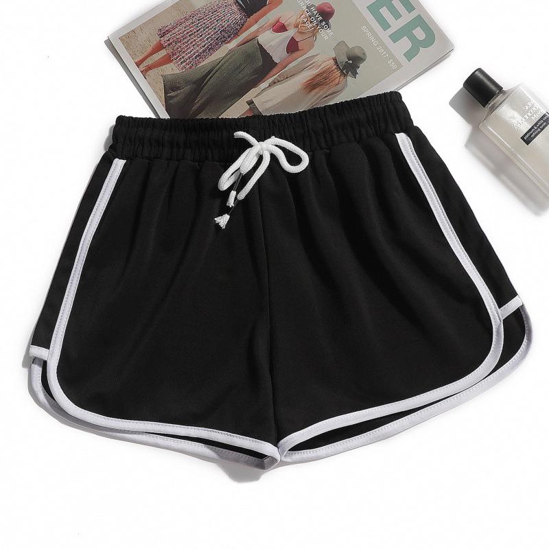 Sporty Three-Quarter Length Yoga Slimming Loose Plus Size Hot Pants & Pajama Shorts for Women and Girls