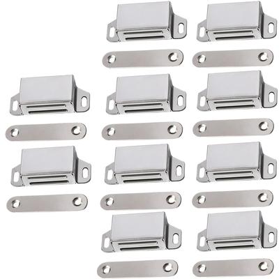 Mini Cabinet Magnetic Catch,Door Catch with Strong Magnetic for Cabinet,Stainless Steel for Cupboard Drawer Kitchen Wardrobe