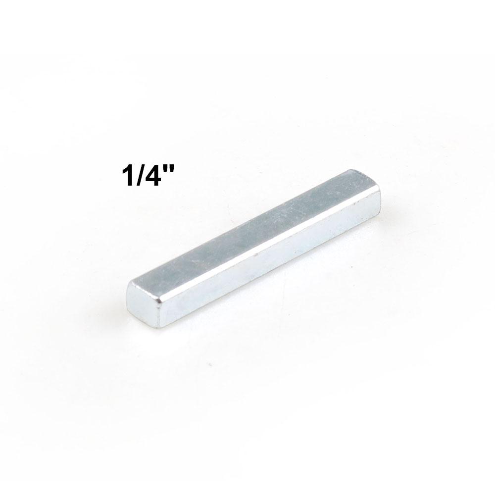 1" To 1 1/ 8 Inch 1/4" Key Gas Engine Pulley Crank Shaft Sleeve Adapter Predator