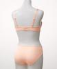 Inner Small Floral Embroidered Bra and Set [Nissen] Women's Set, Shorts, 5-Piece (Feminine Colors) C80/L