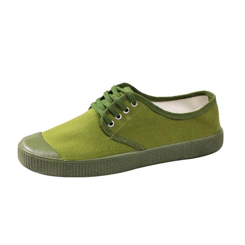 Jiefang shoes outdoor labor insurance shoes yellow rubber shoes rubber training shoes Jiefang shoes