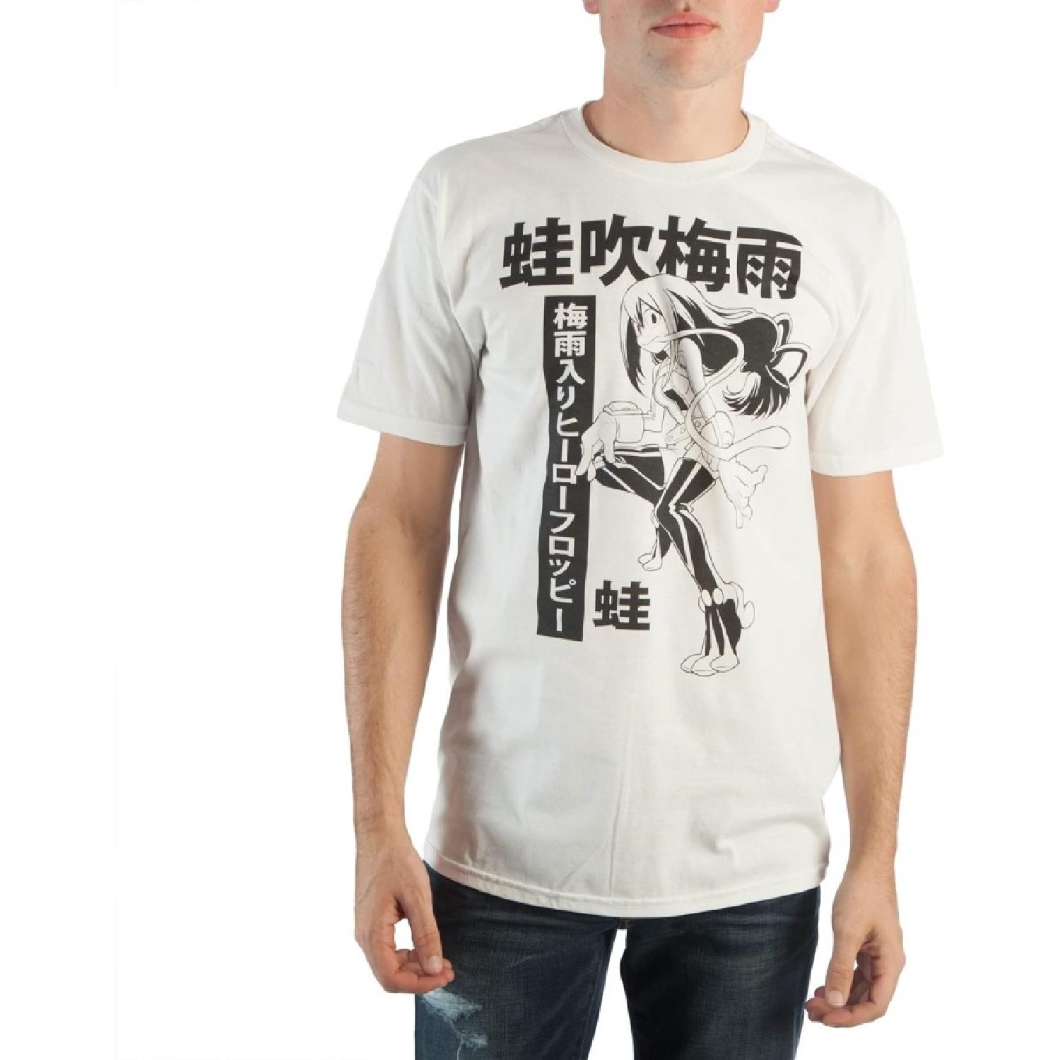 My Hero Academia Rainy Season Hero Froppy Men s White T-shirt S белый