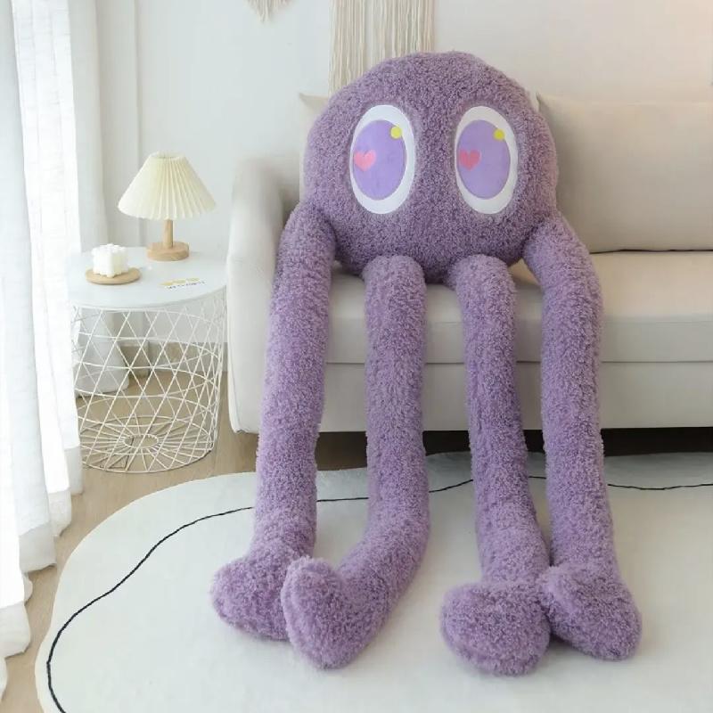 200cm Giant Long Legs Octopus Plush Toy Stuffed Soft Animal Octopus Squid Creative Room Sofa Decor Cute Doll Children Funny Gift