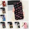 For Realme C55 Case RMX3710 Silicone Cute Cat Fashion Butterfly Flowers Love Painted Cover For Realme Narzo N55 Phone Case Funda
