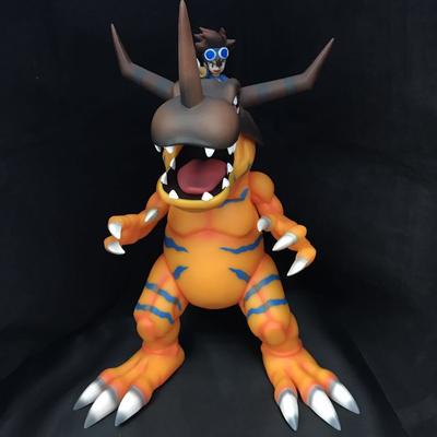 Digimon Anime Figur Greymon Taichi Tai Kamiya Großes Abenteuer PVC Action Modell GK Statue Spielzeug Sammlerstück Dekoration Geschenke