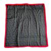 Hong Kong style temperament silk scarf 71cm square scarf colored letter H scarf female star silk scarf neck protection scarf tied hair