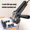 Professional Tile Cutter Attachments For 100-Type Angle Grinders Metal Construction Adjustable Guide