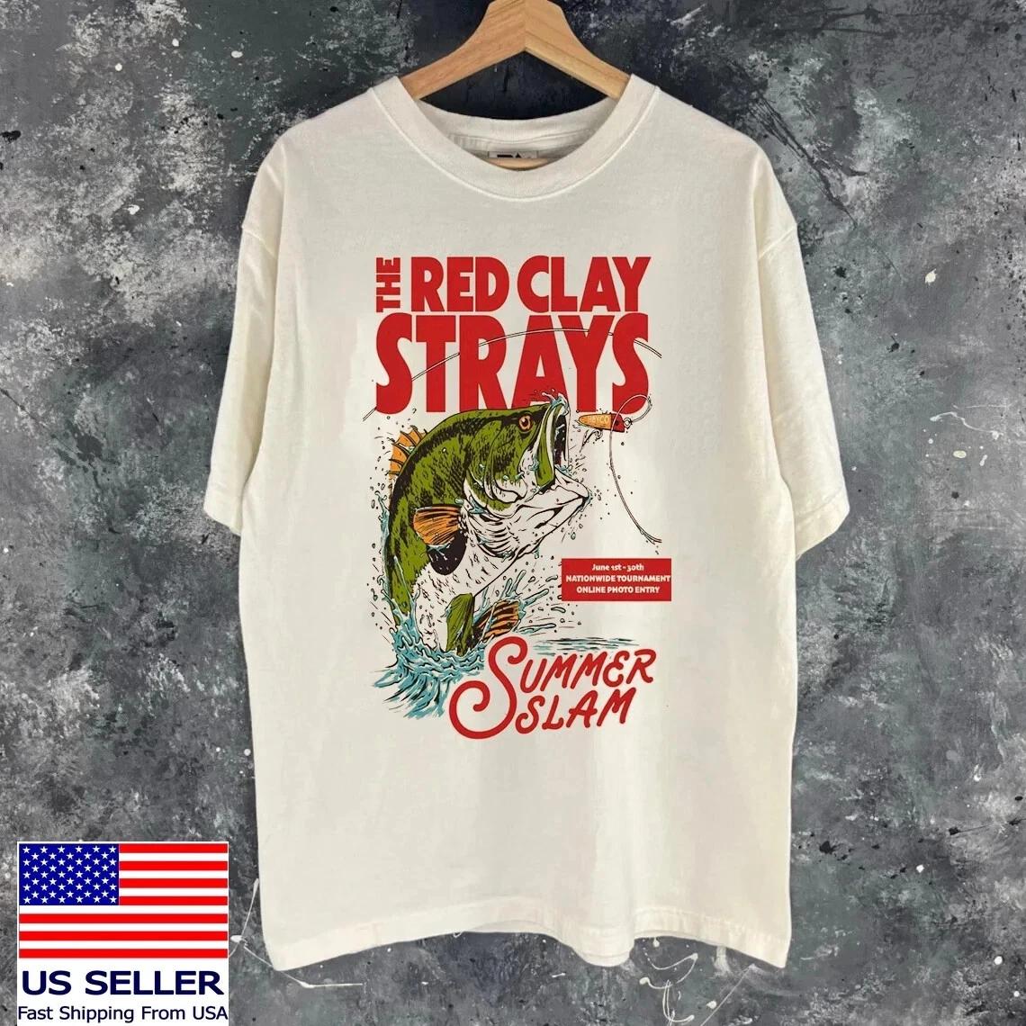 

Red Clay Strays Band Summer Slam Live in Lexington T Shirt Full Size S-5XL 2XL