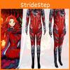 Blood Widow Cosplay Costume Full Bodysuit For Womens Fantasy Role Play