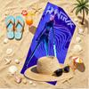 Ręcznik plażowy z nadrukiem KPop Demon Hunters, Wszechstronny lekki chłonny ręcznik plażowy do basenu, surfingu, jogi, łazienki, idealny prezent urodzinowy, świąteczny