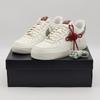 HV5979-130 Air Force 1 Low '07 Sail Light Bone University Red (Men's)