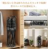 infinity8 Indoor Foldable Quiet No Assembly High with Suitable for Kids and 3 Adjustable Indoor and Home 150kg Weight Easy Black Trampoline, Large,