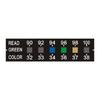 20x Color Changing Temperature Tagsfor Metal Milk Jugs Brewing Thermometer Strip