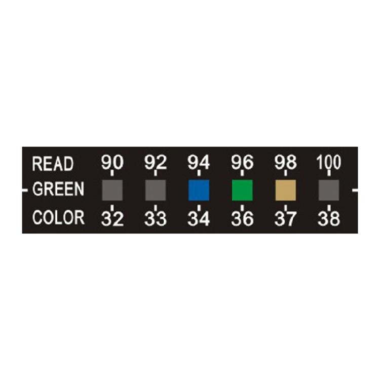 20x Color Changing Temperature Tagsfor Metal Milk Jugs Brewing Thermometer Strip