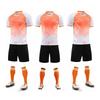 Mens Custom Printed Soccer Jersey Set Short Sleeve Football Uniform Training Match Sportswear