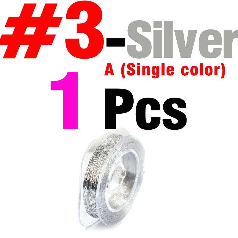 MNFT 1Pcs 50M Guide Tying Thread Rod Build Braided Line Metallic Rod Building Wrapping Thread 14 Colors Rod Line DIY Fishing Rod