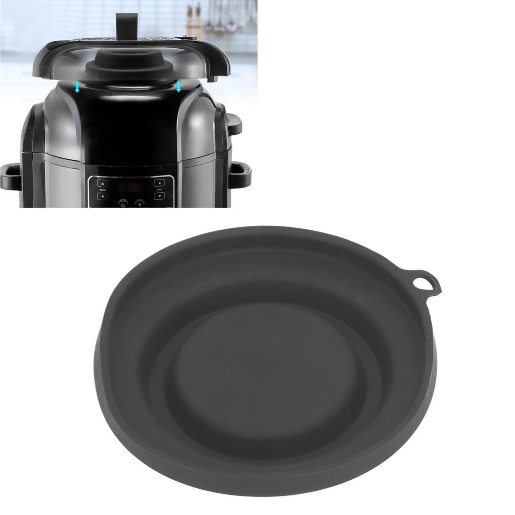 Foodi Silicone Lid Stand 4.2 Inch Pressure Cooker Lid Holder for 5Qt 6.5Qt 8Qt Fryer with 1.2 Thick ing Rack