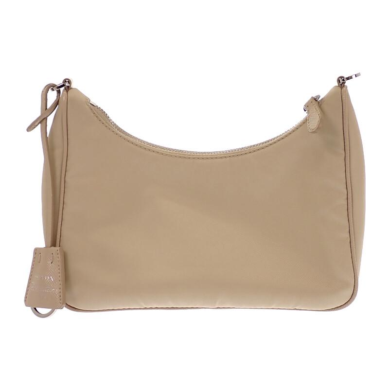 PRADA  1BH204 2WAY bag beige Nylon Women