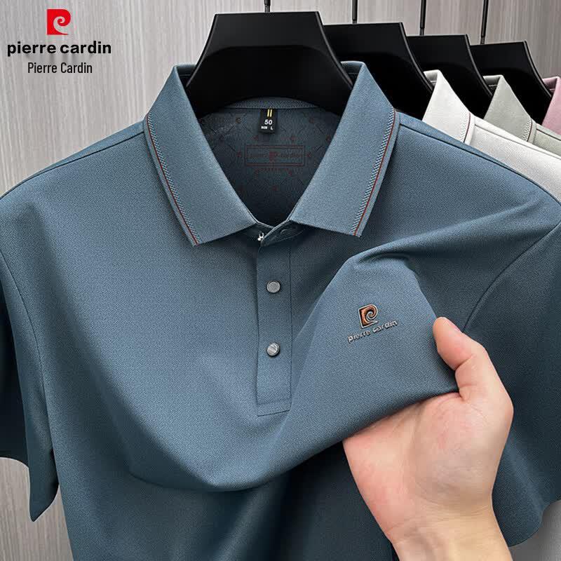 Pierre Cardin Men s Cool-Feel Breathable Ice Silk Polo Shirt 2XL