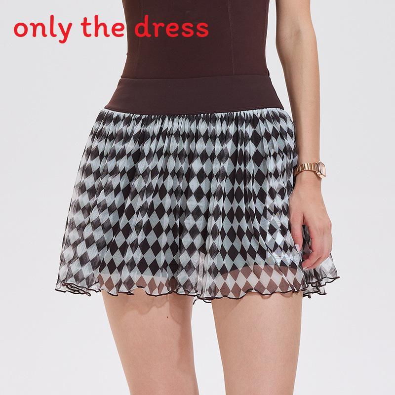 High Waist Athletic Skirt For Women With Breathable Nylon Fabric For Running And Fitness