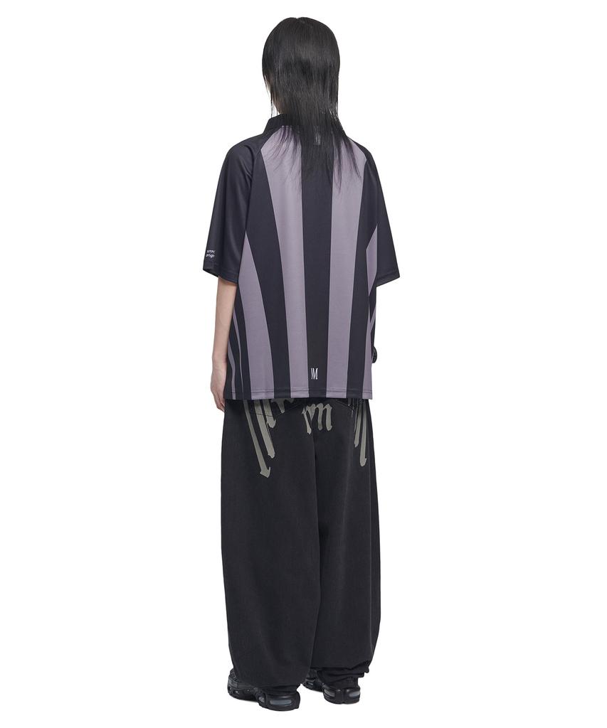 Nomaenyueol Stripe Football Shirt - Gray