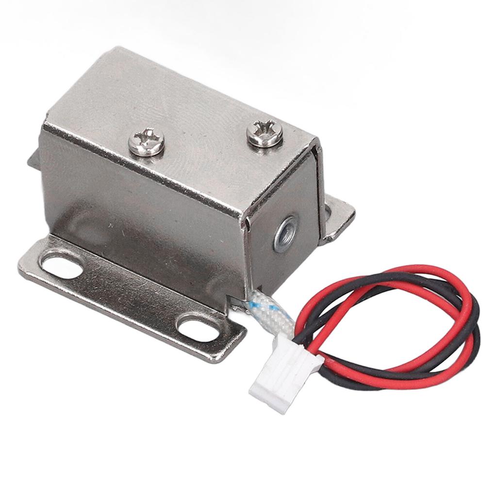 2A DC Micro Electromagnetic Lock Cabinet Door Drawer Electric Release Assembly Safety Lock DC12V