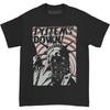 Herren System Of A Down Liberty Bandit Slim Fit T-Shirt Groß Schwarz